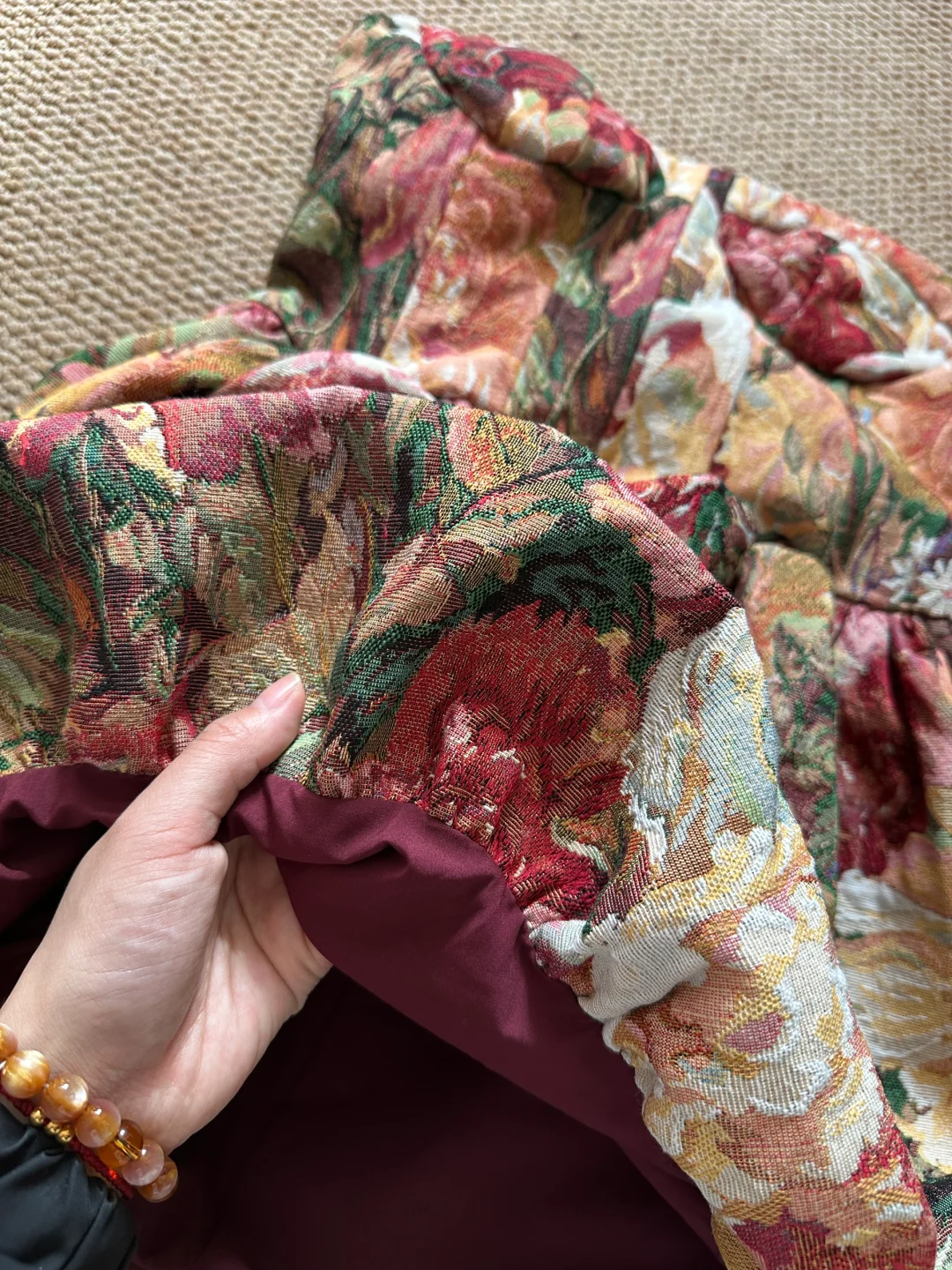 Vintage Colorful Floral Design Strapless Romantic A-line Short Homecoming Dress TP4026