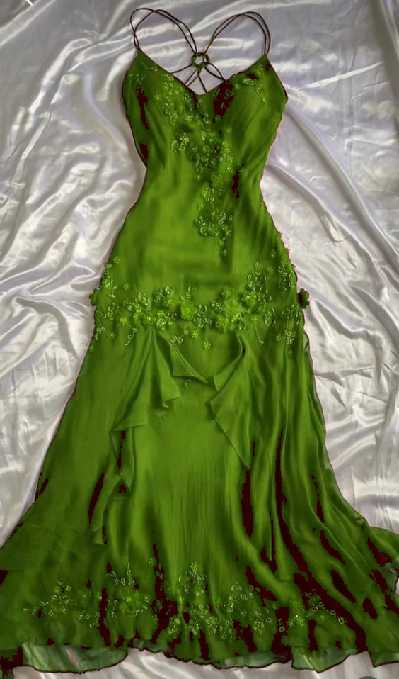 Vintage Sheath Spaghetti Straps Burgundy Long Prom Dress Evening Dresses With Beads       fg6714