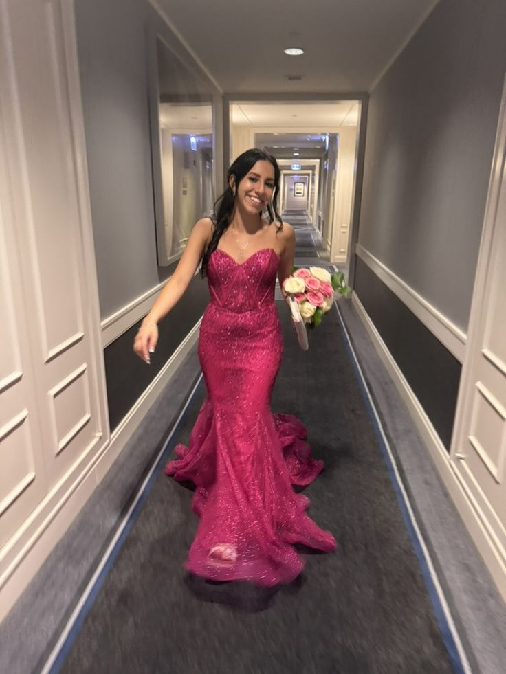 Sweetheart Mermaid Long Lace Prom Dress Evening Dress fg8215