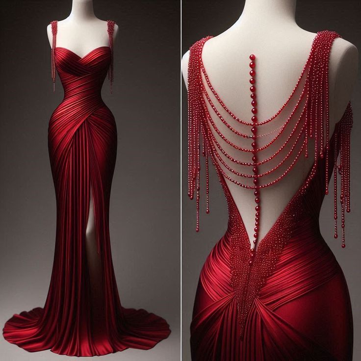 uschichubs-Burgundy dresses, beaded dresses, bodycon dresses, mermaid dresses, sexy dresses, elegant dresses gh5144