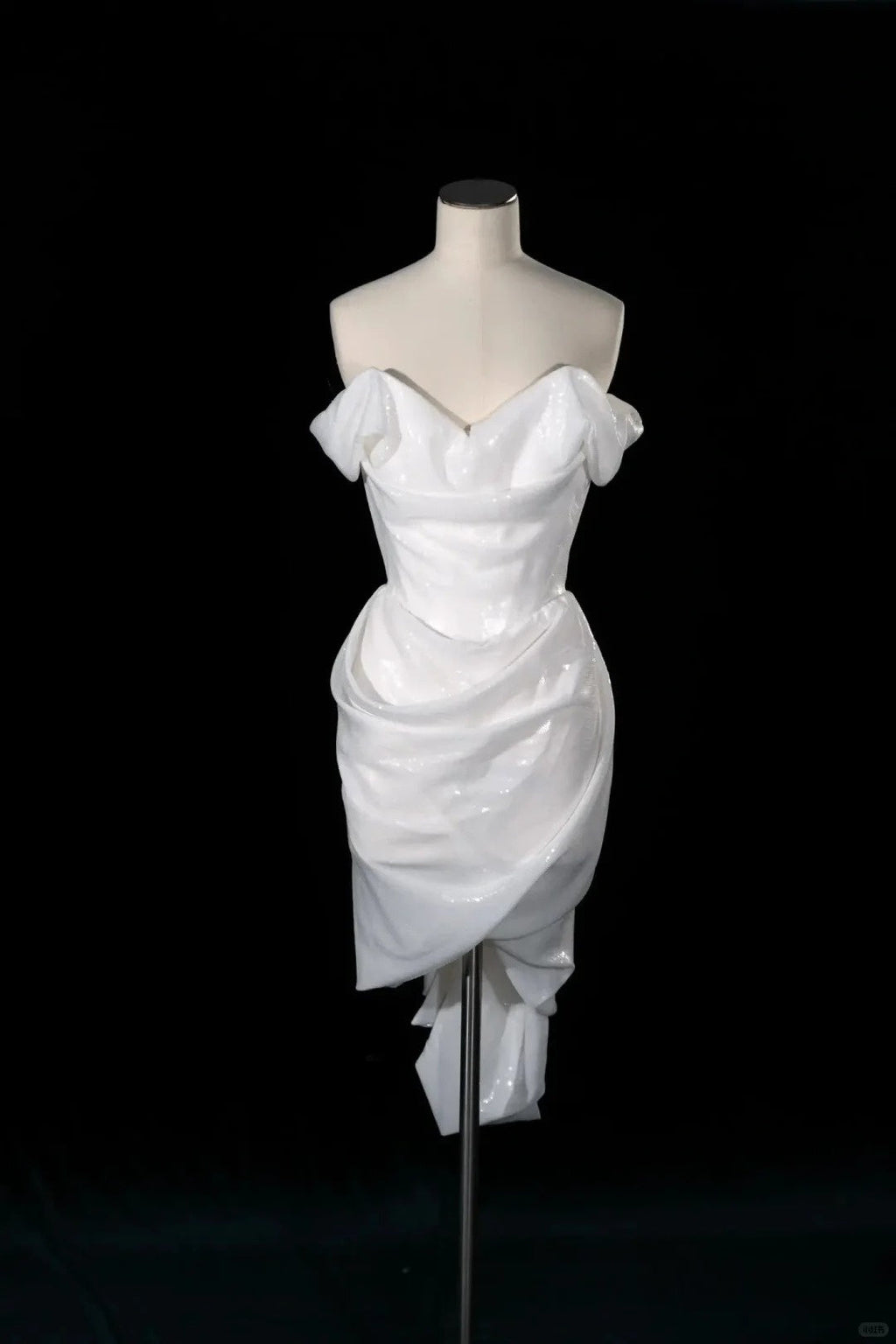 White homecoming dress short stylish Tulle prom dress evening dress birthday dress gh4473