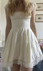 A Line Lace Homecoming Dress Short Party Dress    fg7582