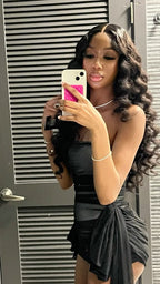 Black Short Prom Dress Birthday Party Dress Homecoming Dress   fg8099