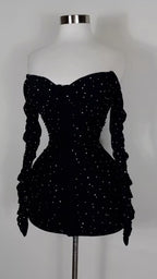 Black Homecoming Dress Short Evening Dress Cocktail Dresses Short Party Dress   fg7940