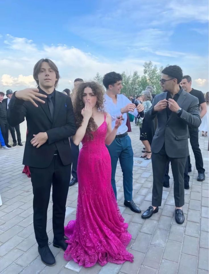 Sexy Mermaid Hot Pink Prom Dress New Arrive Long Party Dress Evening Dress   fg7966