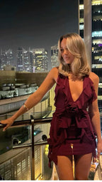 Burgundy Homecoming Dress Short Evening Dress Cocktail Dresses Short Party Dress   fg7957