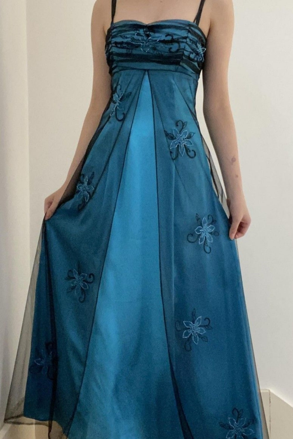 uschichubs-Blue Prom Dress gh6112