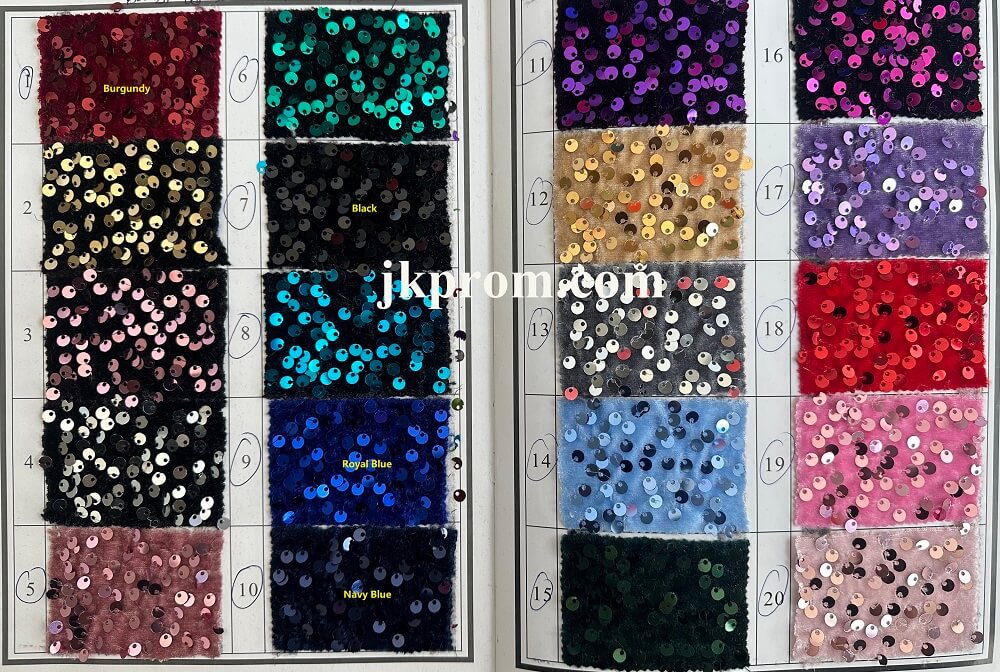 Deep V Neck Gold Sequins Mermaid Prom Dress with Gloves