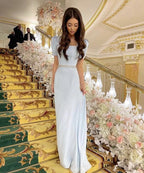 Blue Prom Dresses Women Formal Party Evening Gown    fg1512