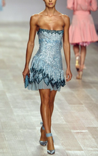 Sparkly Blue Strapless Sequin Homecoming Dress Spaghetti Straps Cocktail Dress Birthday Outfits S345