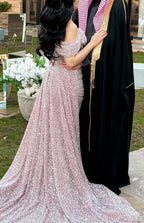 Unique Beaded Women Formal Dress Long Dresses for Party Events