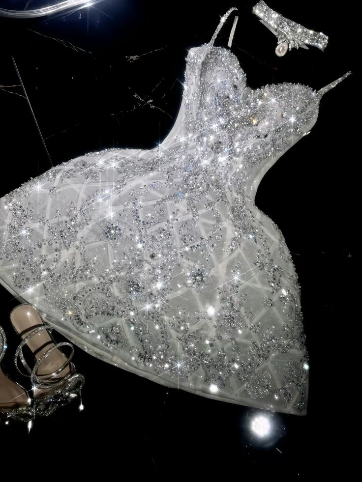 Gorgeous White Tulle Beaded Formal Homecoming Dress Short Party Dress Birthday Dress S492