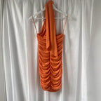 Fancy Short Orange Dress Outfit Casual Hoco Dresses