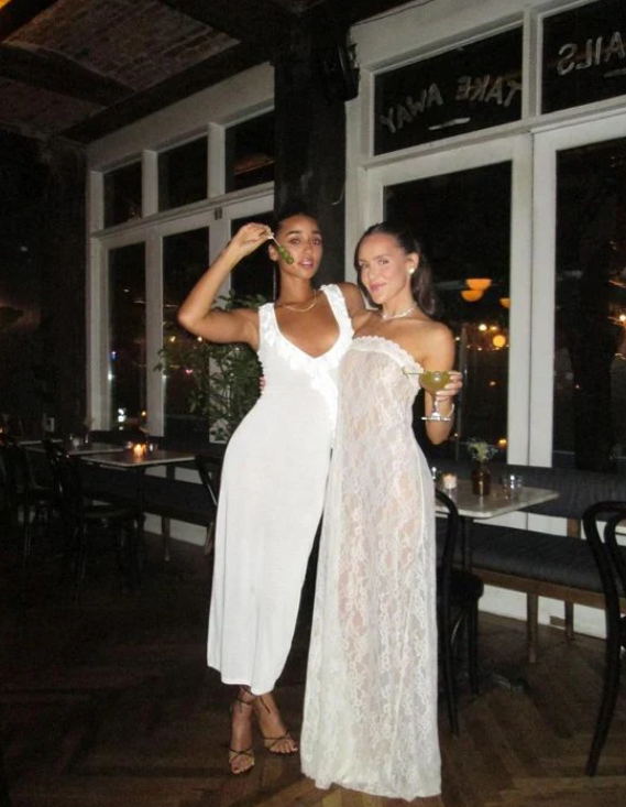 Elegant Lace Prom Dress Sheath Strapless Evening Gown Long Party Dress Formal Dress TP4749