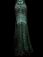 Aesthetic Mermaid Spaghetti Straps Green Prom Dress Long Party Dress SD2919