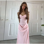 Pink Prom Dress Formal Dress Long Evening Party Dresses  fg7774