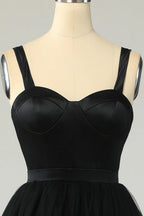 Sky Blue Tulle Cocktail Dress Tulle Homecoming Dresses