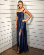 Blue Prom Dress,Charming Evening Dress,Prom Dresses   cg13598