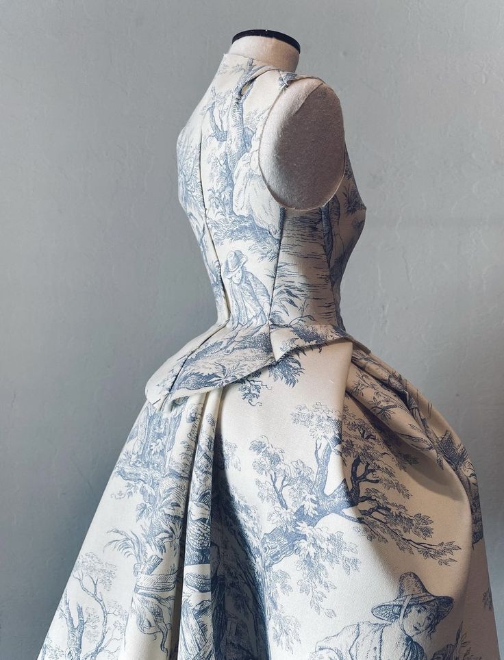 uschichubs-Blue floral satin halter midi homecoming dress birthday party dress prom dress gh5395