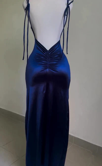 Sheath Long Prom Dress Backless Evening Party Dress       fg6668