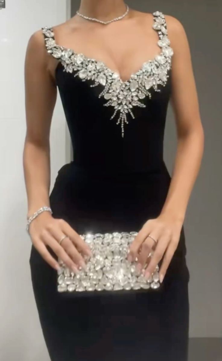 Black Mermaid Sexy Long Formal Dress Evening Party Dresses  fg7763